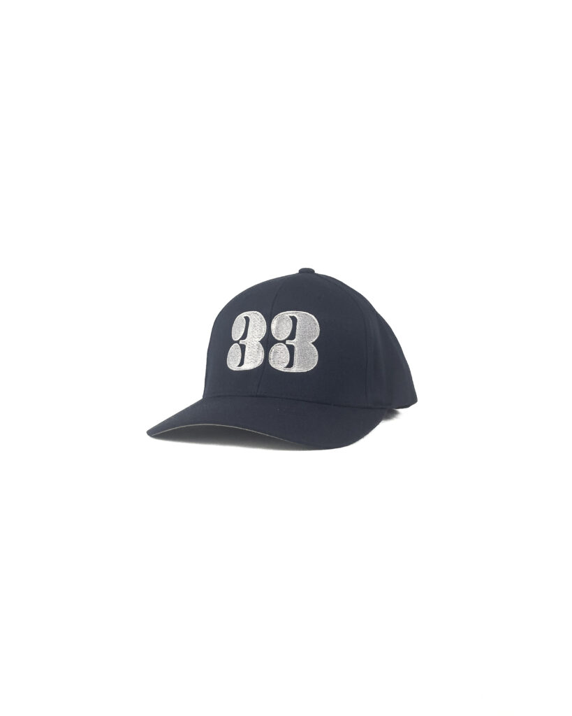 Retro White 33 Flexfit Hat