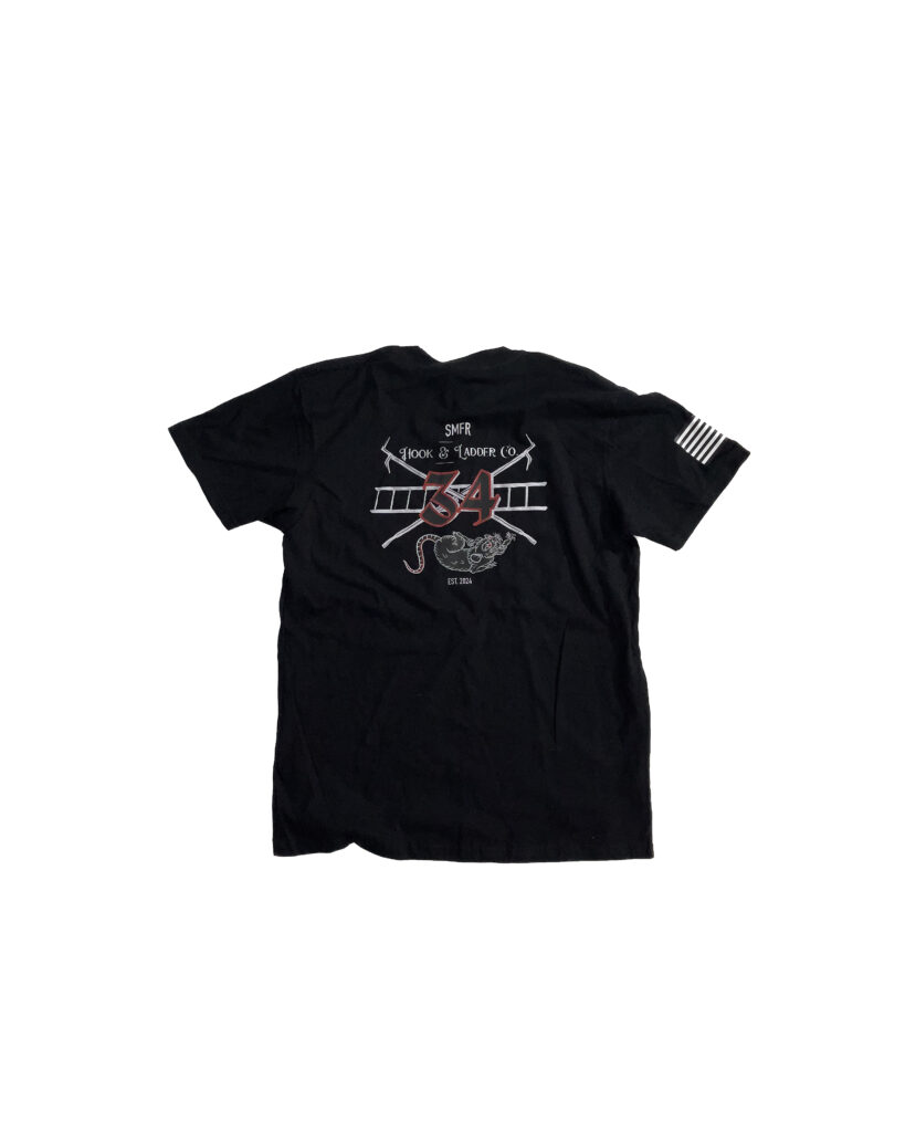 Hook & Ladder Rescue Rat T Shirt
