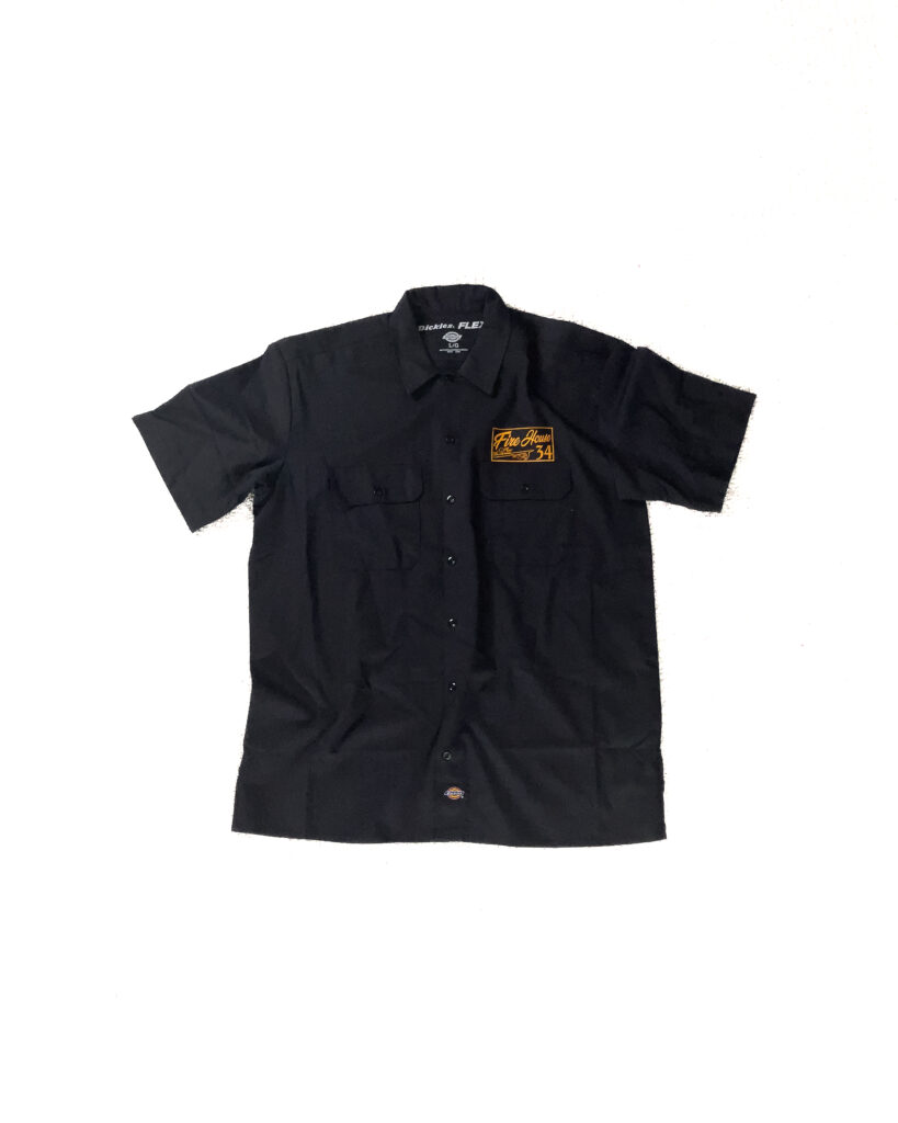 Fire House 34 Dickies Button Down Work Shirt