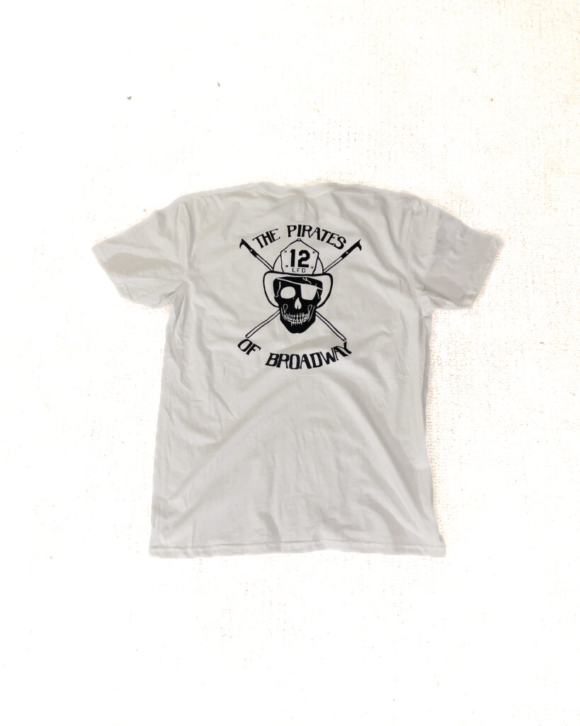Pirates Throwback T Shirt (White)