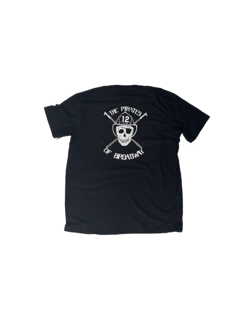 Pirates Throwback T Shirt (Black)