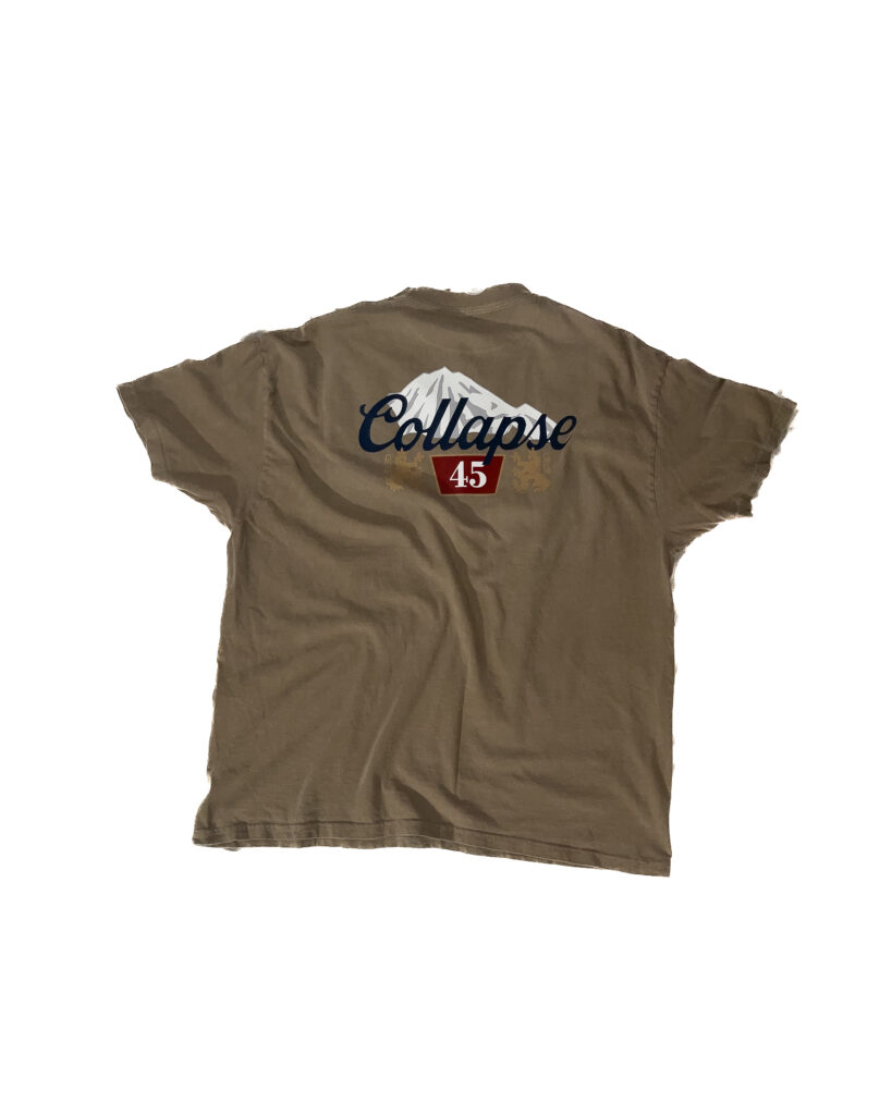 Collapse 45 T Shirt (Coyote)