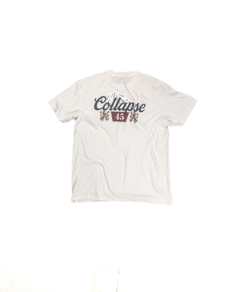 Collapse 45 T Shirt (White)