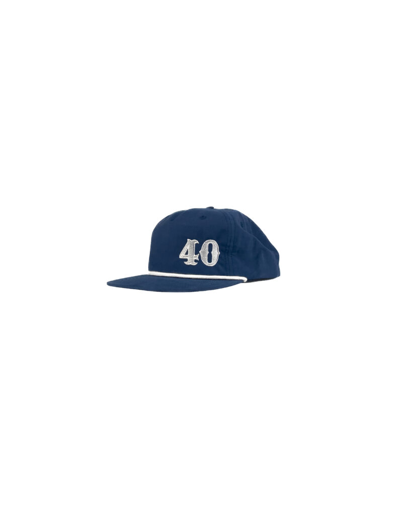 Station 40 Fishtail Quarter Panel Rope Hat