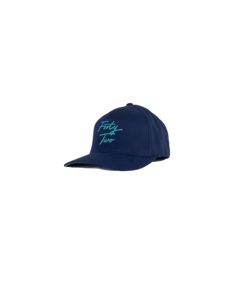 Neon Blue Forty Two Flexfit Hat